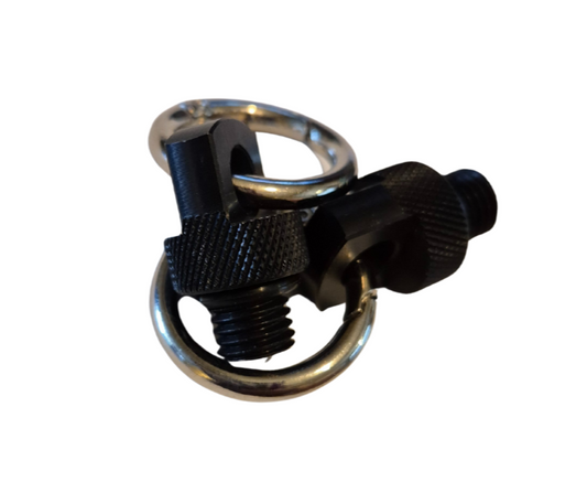Nero 3/8 Inserts Anchor with Mini-Karabiners (Pair)
